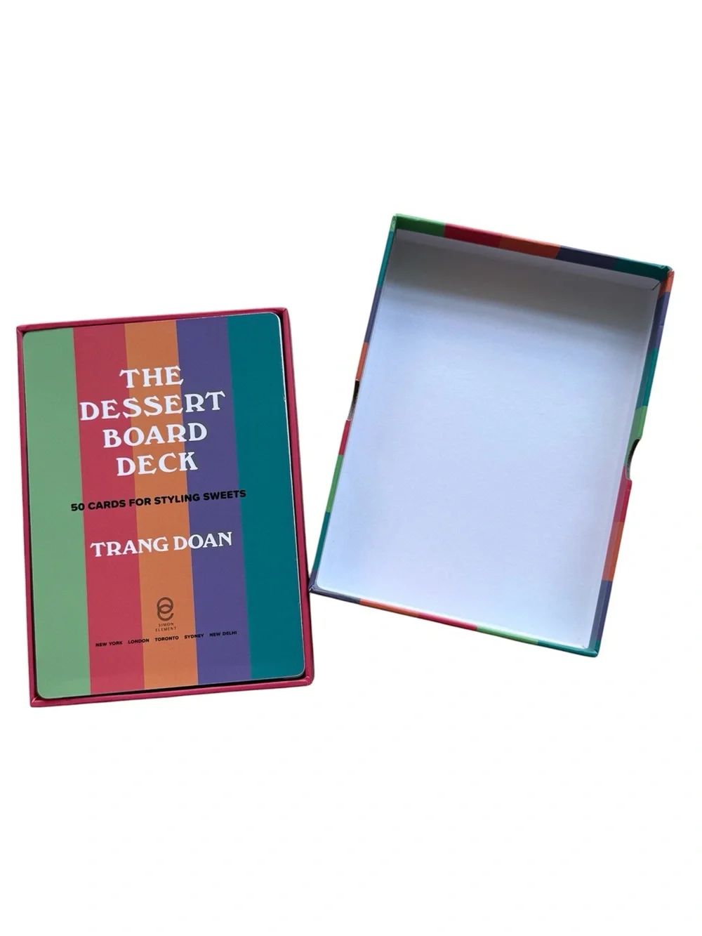 NEW The Dessert Board Deck by TRANG DOAN - Colorful Dessert Cards